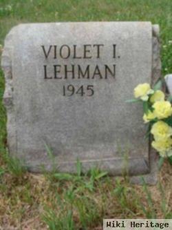 Violet I Lehman