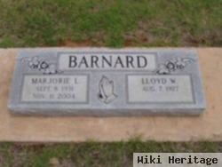 Marjorie Lee Clark Barnard