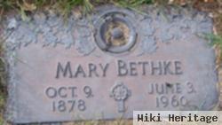 Marie Augusta E. "mary" Tuenge Bethke