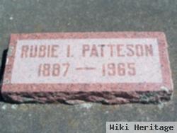 Rubie I. Patteson