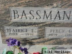 Percy G Bassman