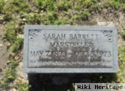 Sarah Barrett Marsteller