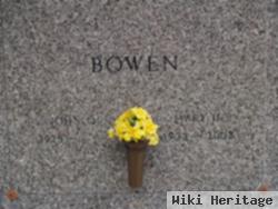 Mary Holton Ellis Bowen