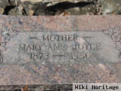 Mary Ann Joyce