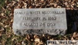 Samuel White Mccorkle, Jr