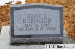 Duane G. Robinson