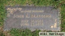 John K Brandsma