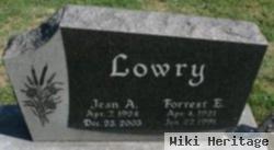 Forrest E. Lowry