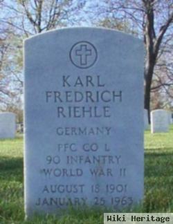 Karl Fredrich Riehle