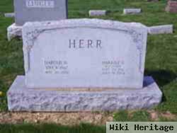 Harold H Herr