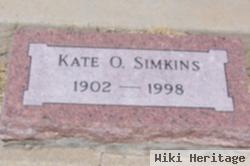 Kate O Simkins