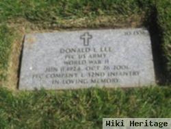 Pfc Donald Lavern Lee