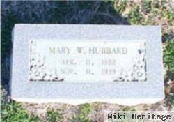 Mary W. Hubbard