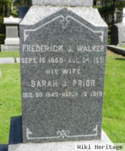 Fredrick J Walker