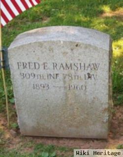 Fred E Ramshaw