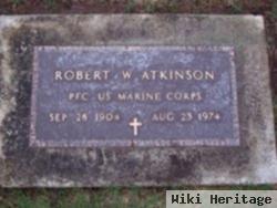 Pfc Robert W Atkinson