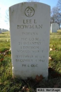 Lee L Bowman