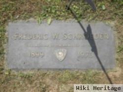 Frederic W. Schroeder, Sr