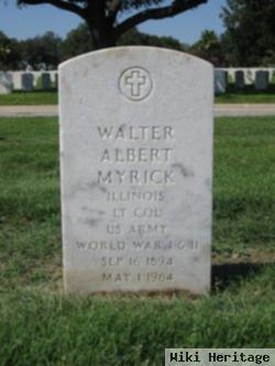 Walter Albert Myrick