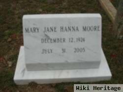 Mary Jane Hanna Moore