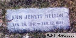 Ann Jenett Mcbride Nelson