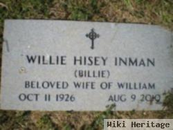Willie Thompson "billie" Hisey Inman