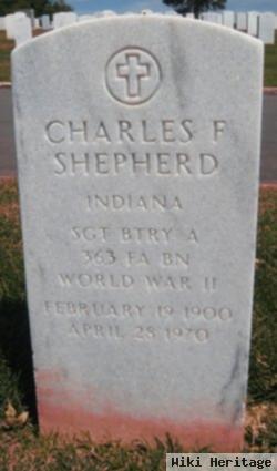 Charles F Shepherd