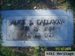 Alice S Callaway