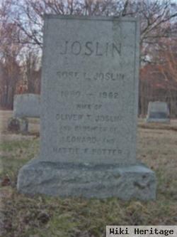 Rose L. Potter Joslin