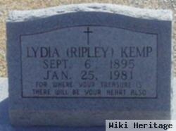 Lydia "liddie" Ripley Kemp