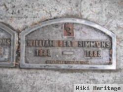 William Bert Simmons