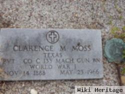 Clarence M Moss