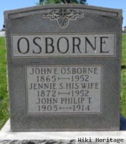 John E Osborn