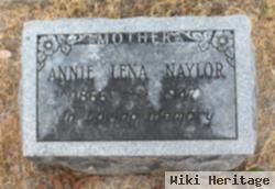 Anna Lena "annie" Miller Naylor