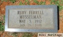 Ruby Pearl Ferrell Musselman