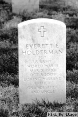 Everett E. Holderman