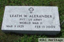 Leath W Alexander