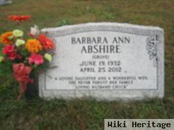 Barbara Ann Grove Abshire