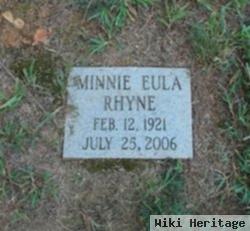 Minnie Eula Robinson Rhyne