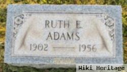 Ruth E Adams