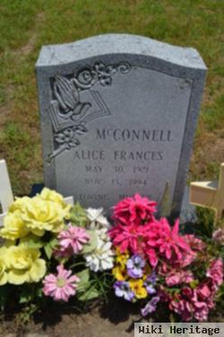 Alice Frances L. Mcconnell