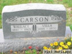 Wallace E Carson