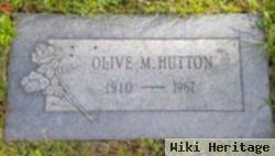 Olive M. Hutton