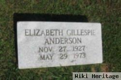 Elizabeth Gillispie Anderson