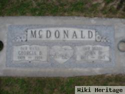 Georgia B Mcdonald