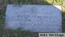 David H. Behm