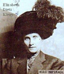 Elizabeth Caroline Dietz Kleier