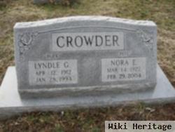 Lyndle G "buck" Crowder