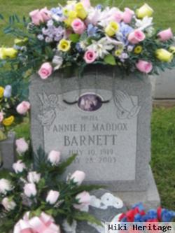 Annie H. Maddox Barnett