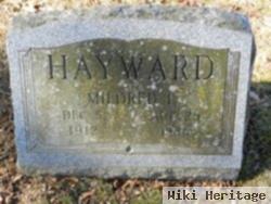 Mildred L Hayward